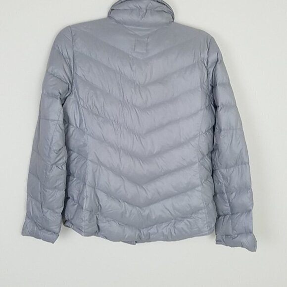 GAP quilted puffer jacket gray Size S - Picture 2 of 4
